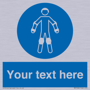 Custom protective roller sport equipment must be worn